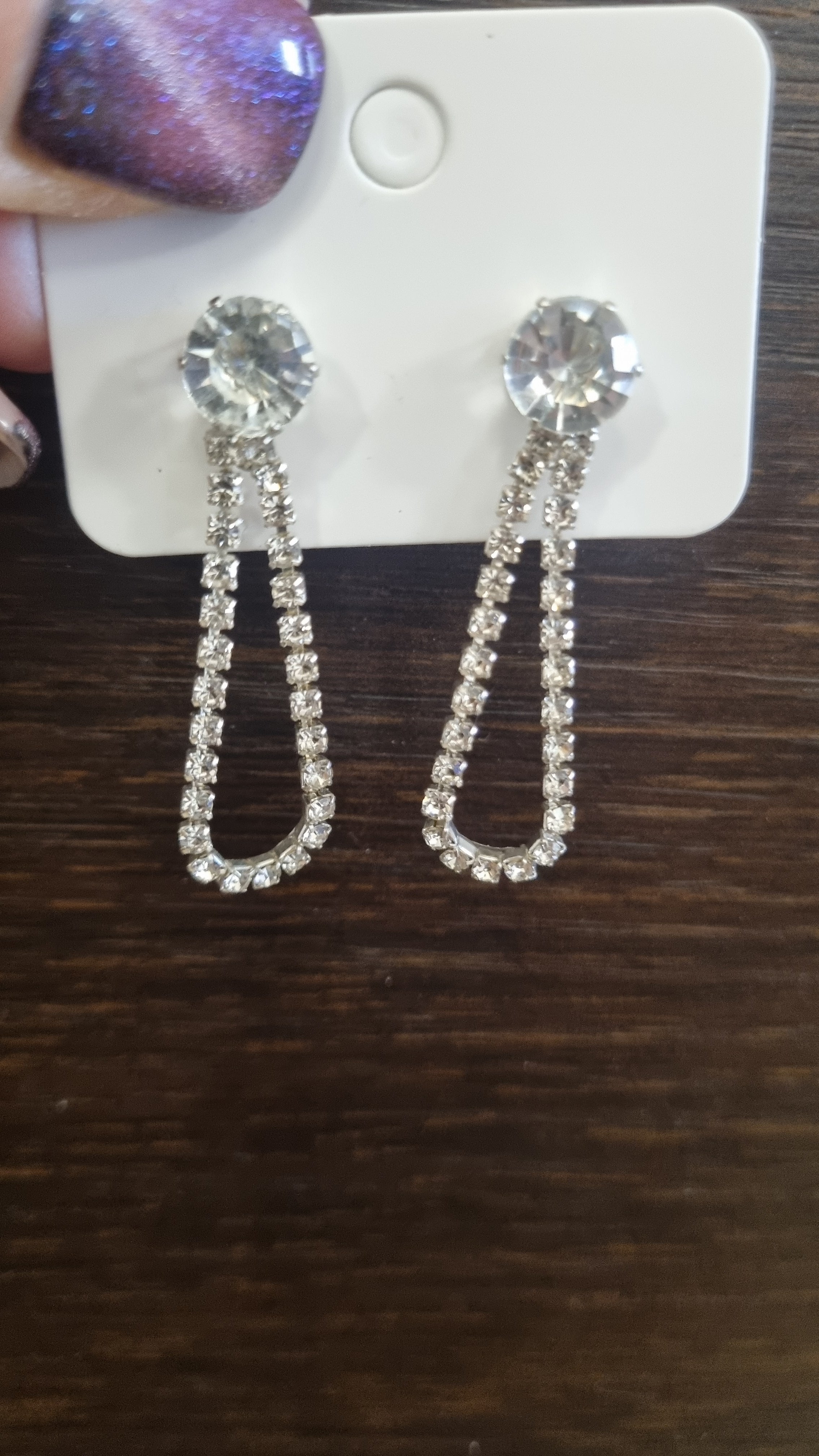 ✨ Orecchini gioiello scintillanti effetto luxury – handmade & super eleganti ✨