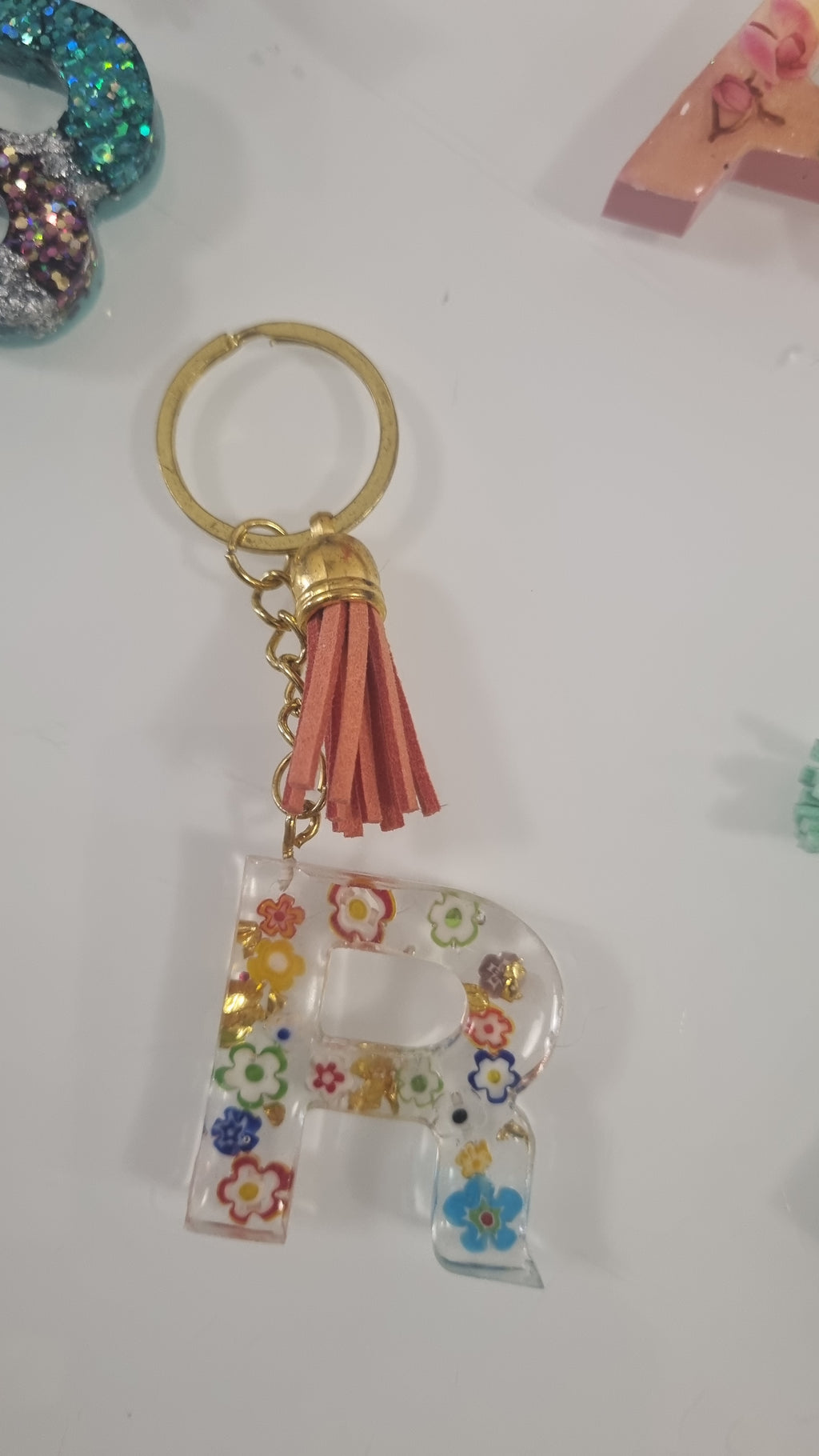 Portachiavi in resina epossidica personalizzabili