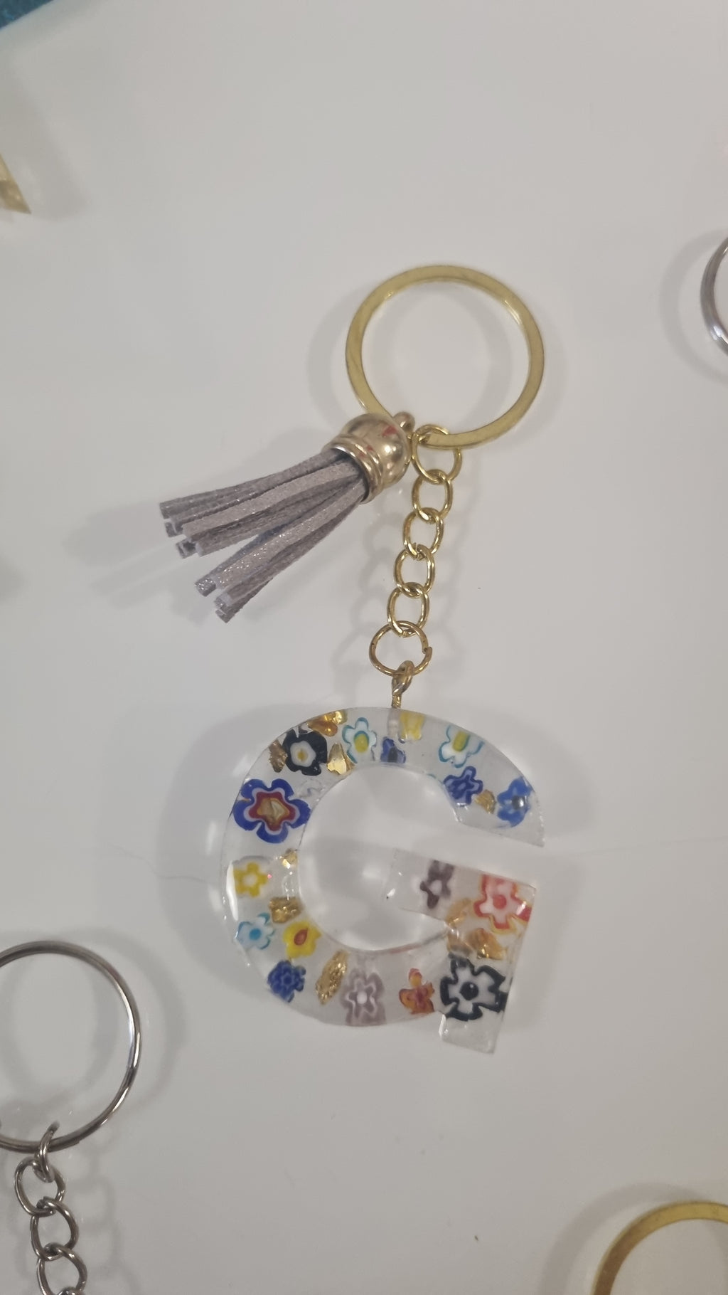 Portachiavi in resina epossidica personalizzabili